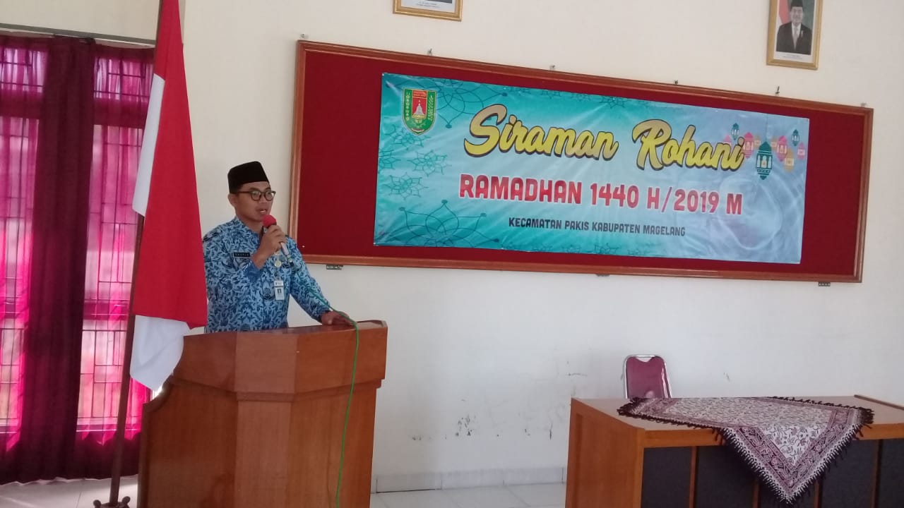 Siraman Rohani Ramadhan 1440/2019 Tingkat Kecamatan Pakis